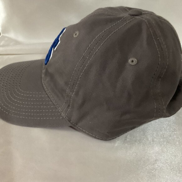 The Game Adjustable Baseball Cap With Embroidered SS Logo Gray & Blue One Size - Picture 3 of 6